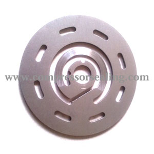 Compressor valve plate