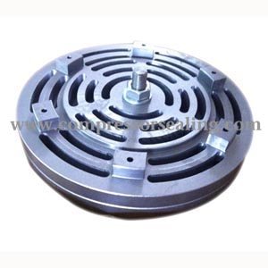 Compressor plate valve