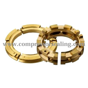 Compressor oil wiper ring